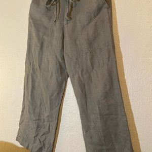 100% Linen flowy pants